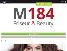 Tablet Screenshot of m184.at